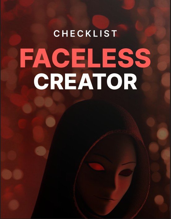 Faceless Creator Cheklist